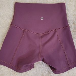 Lululemon align shorts 4” rare vintage plum color sold out